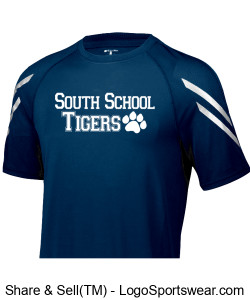 Holloway Youth South School Flux Short Sleeve Shirt Design Zoom